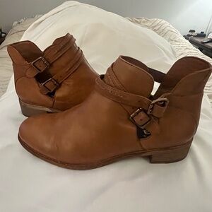 Diba True Road Map Double Strap Ankle Bootie